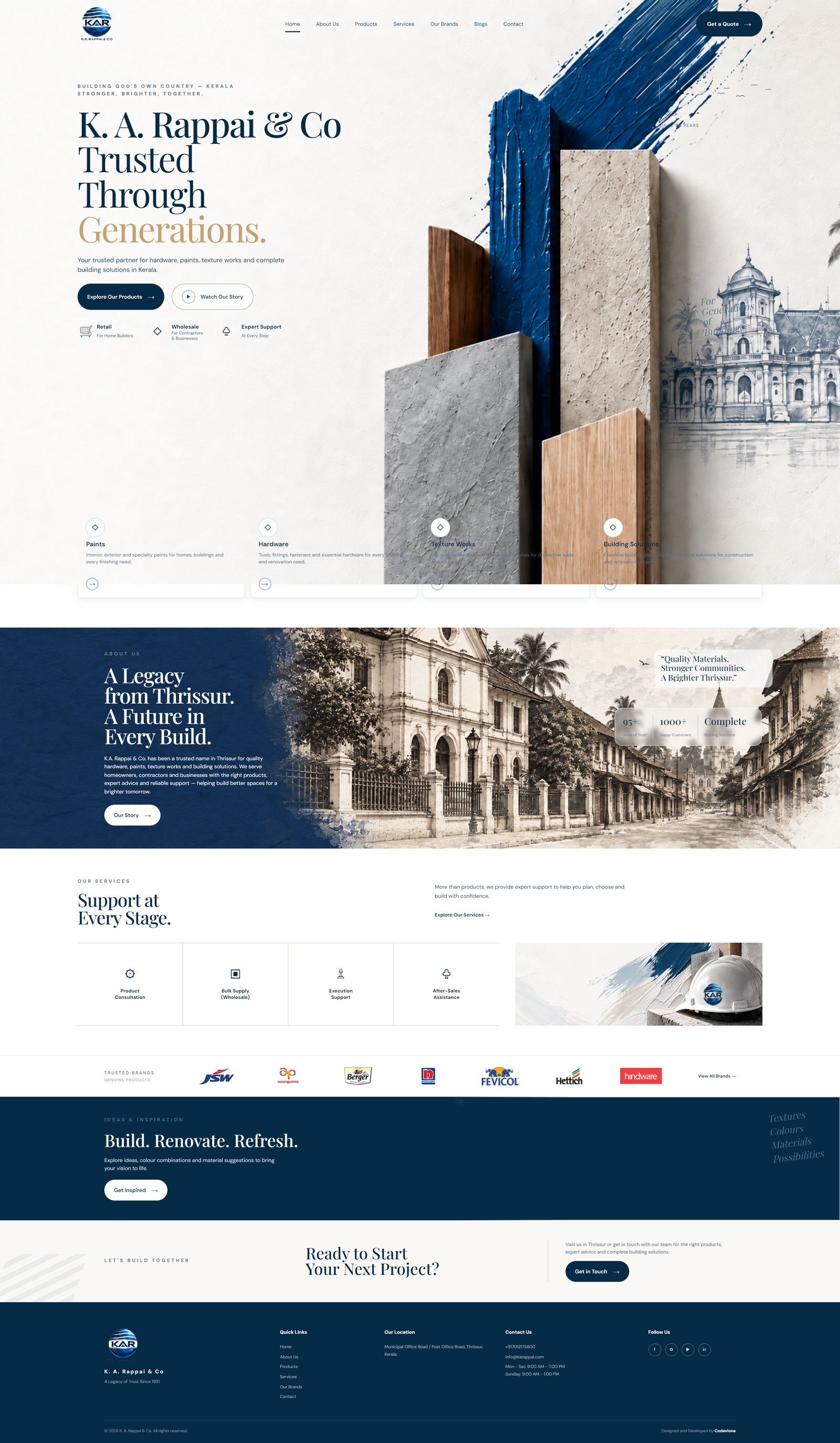 K.A. Rappai & Co. website